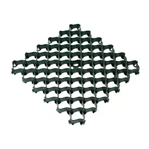Решётка усиленная с высоким профилем (0.5х0.5 м) Зелёная