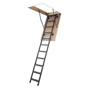 Чердачная лестница Fakro LMS складная металлическая 60х120х280см